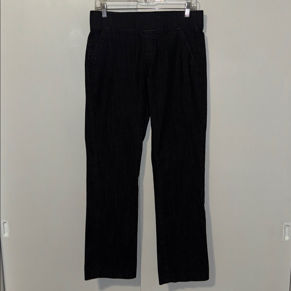 Lee Pull On Trouser Jeans Black Stretch Denim Women’s 6